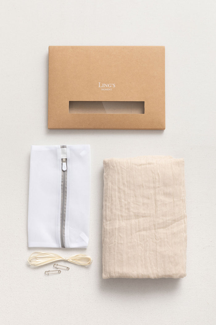 14ft | Cheesecloth Wedding Table Runner in Ivory