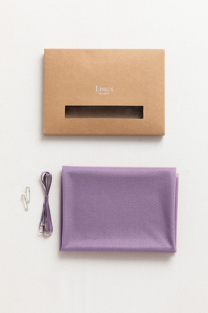 14ft light purple chiffon table linen wedding reception
