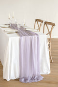 Table Runner in Lilac & Gold