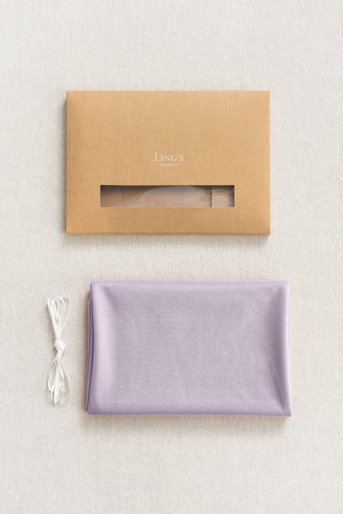 Table Runner in Lilac & Gold - Image 3