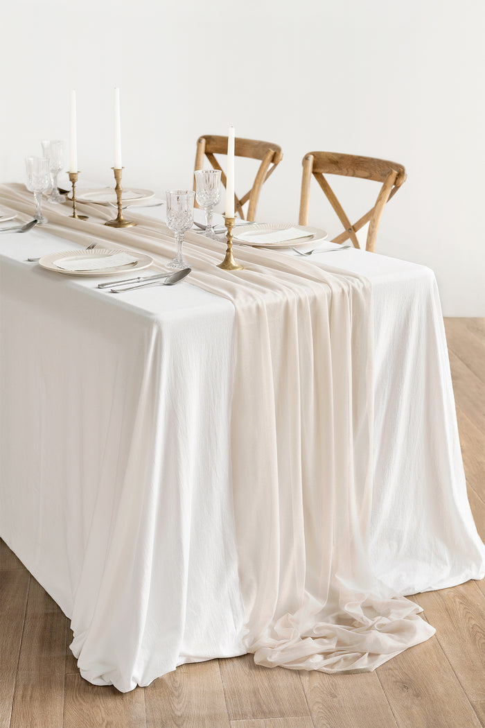 Table Linens in Dusty Rose & Mauve - Image 5