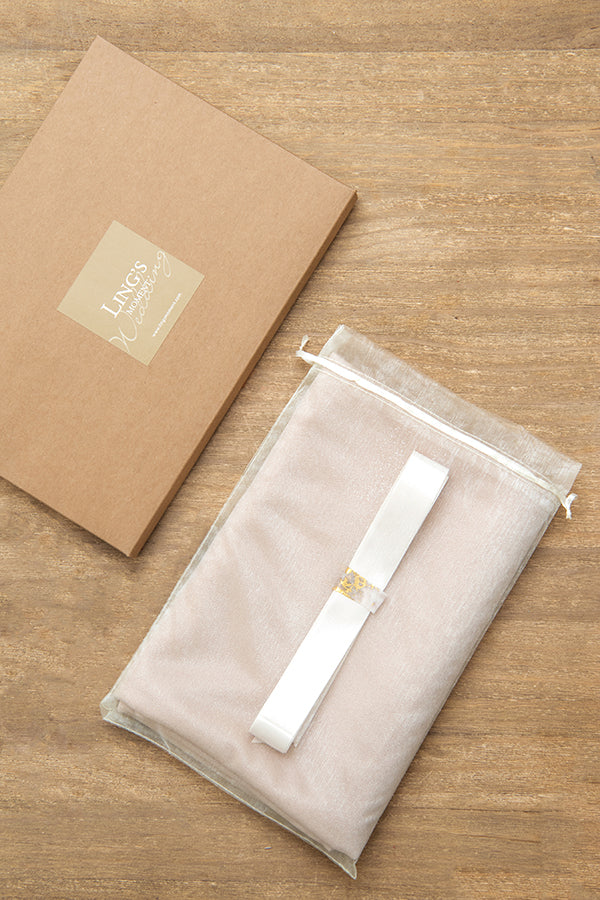 Table Linens in Dusty Rose & Mauve - Image 8