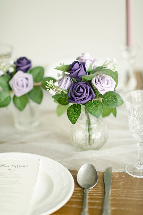 DIY Supporting Flowers in Classic Purple - Image 17