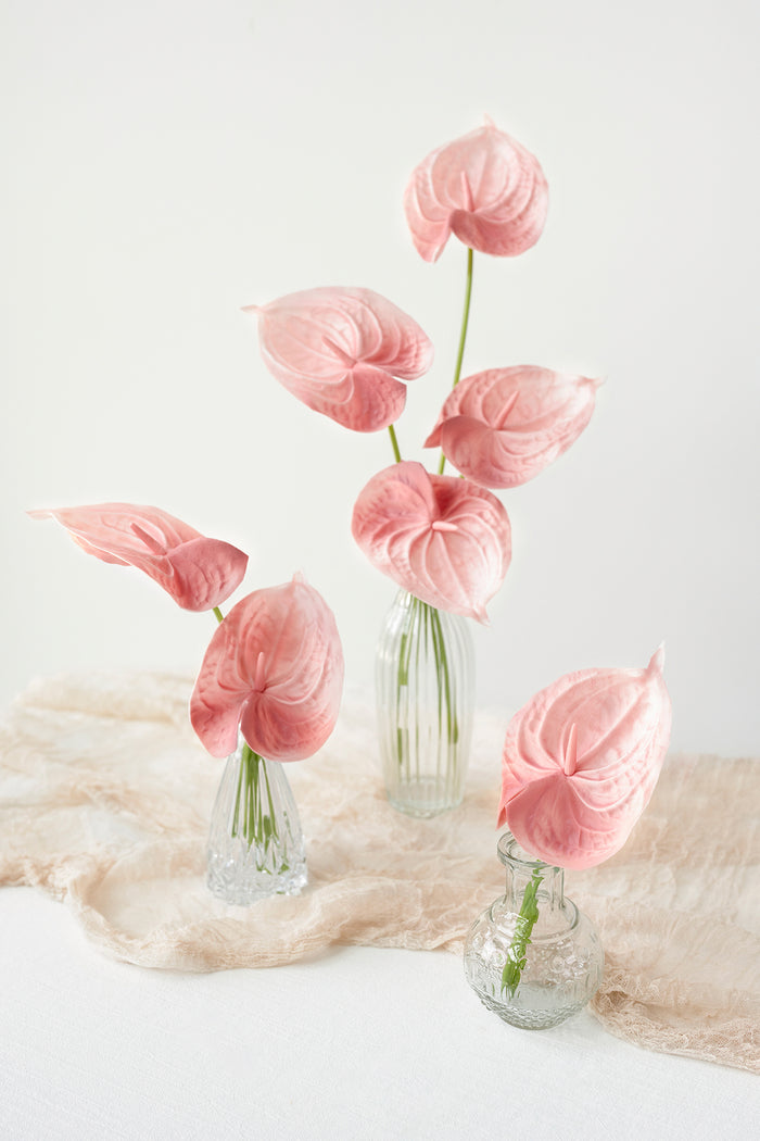 15' Anthurium Flowers with Stem - Image 4