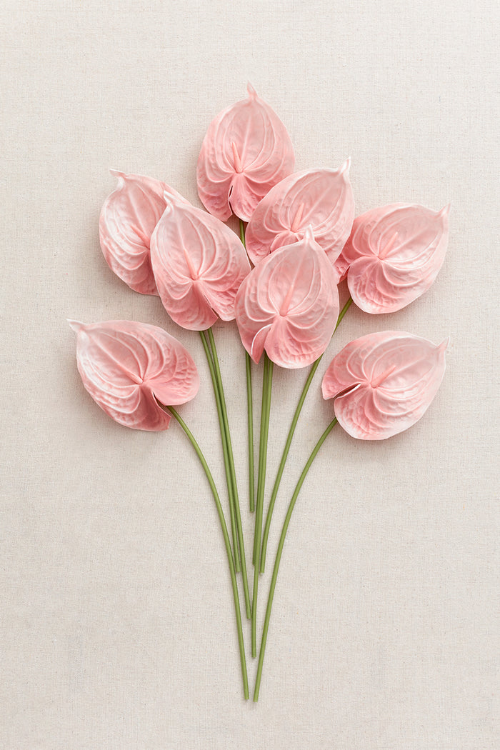 15' Anthurium Flowers with Stem - Image 6