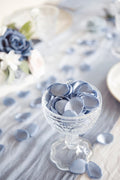 Silk Rose Petals in Dusty Blue & Navy - Image 7