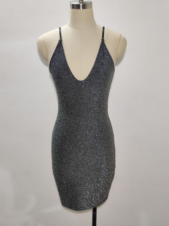 2019 Women's Hollow Back Sexy Mini Dress with Cutouts Mimarta