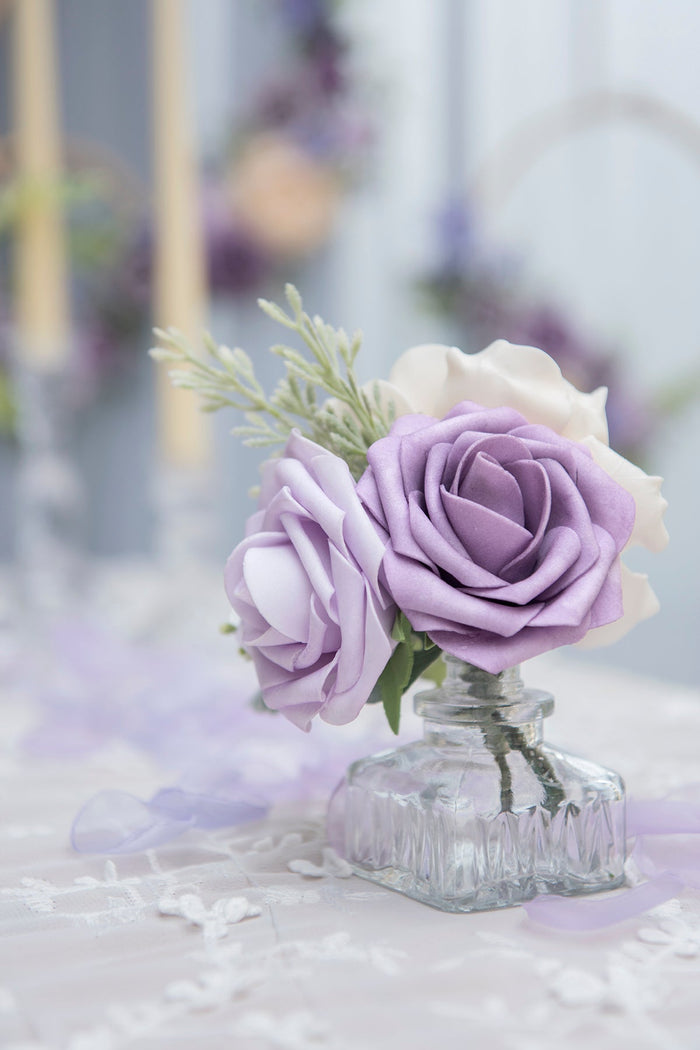 DIY Supporting Flowers in Classic Purple - Image 9