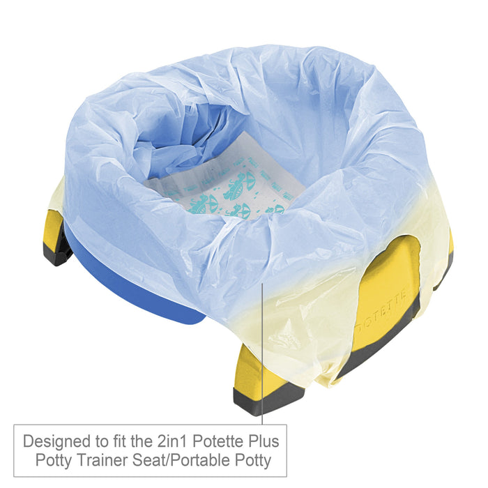 2in1 Potette Plus Disposable Potty Liners, 30pack