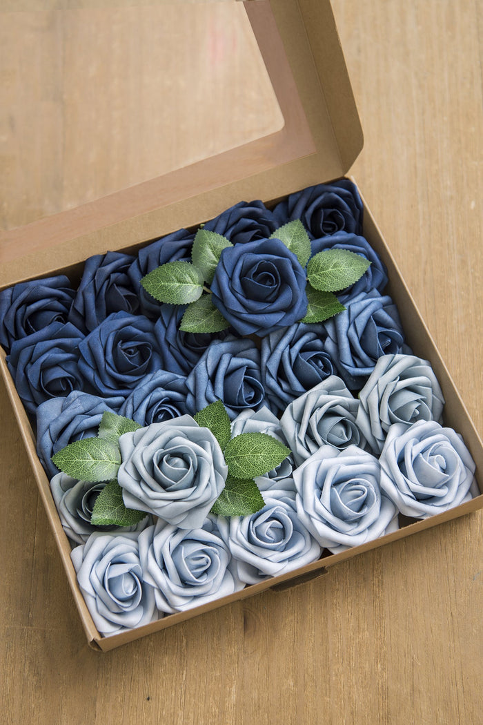 Shades of Navy Blue / 25pcs