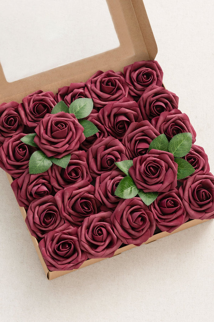 3' Foam Rose with Stem - Image 4