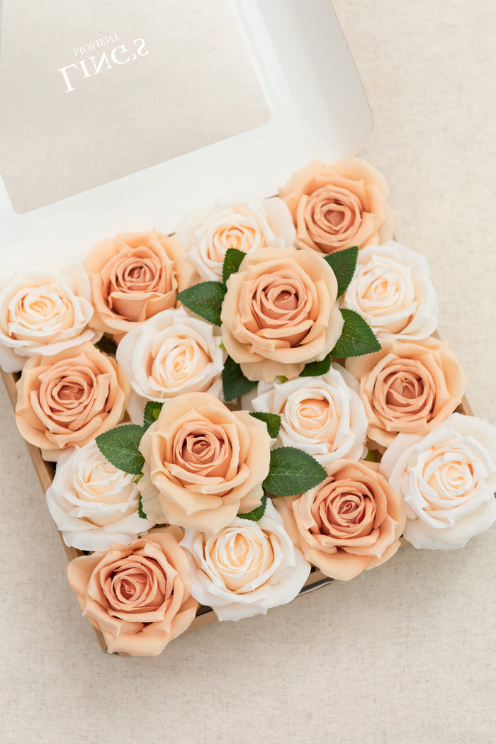 3.5' Silk Vendela Rose with Stem - Image 20