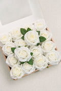 3.5' Silk Vendela Rose with Stem - Image 4