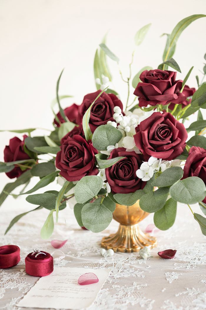 3.5' Silk Vendela Rose with Stem - Image 8