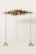 6.5ft Flower Garland with Hanging Vines in Caramel & Burnt Orange