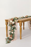 6ft Flower Garland in Earth Brown & Tawny Beige