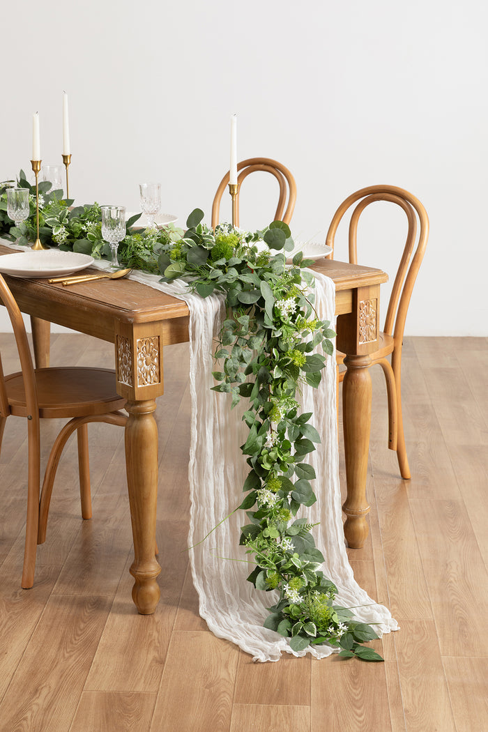 6ft Flower Garland in Sage & Green - Image 2
