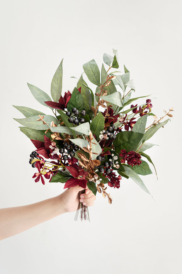 Additional Flower Decorations for Christmas Wreath - Image 6