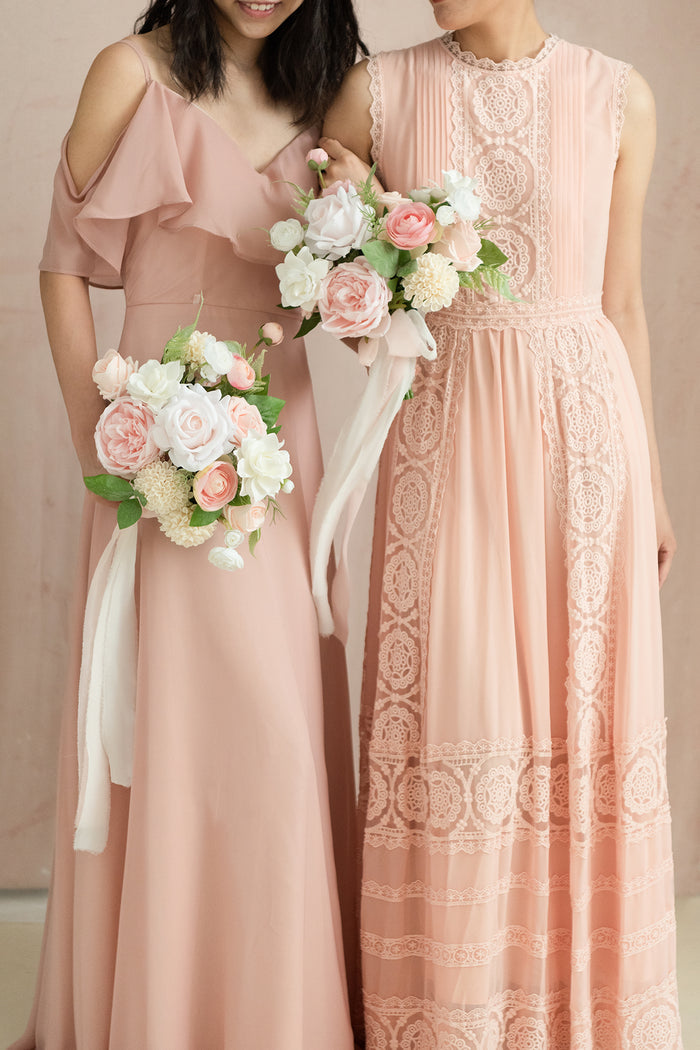Additional Flower Decorations in Blush & Cream - Image 2