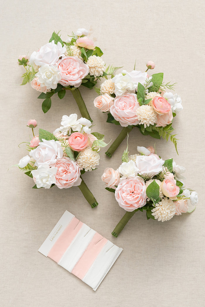 Additional Flower Decorations in Blush & Cream - Image 5