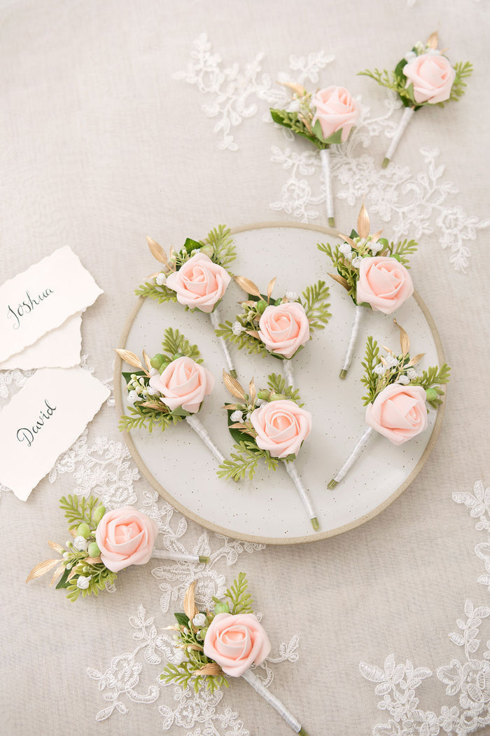 Additional Flower Decorations in Blush & Cream - Image 7