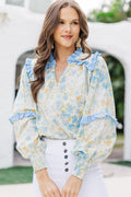 Adriana Floral Top