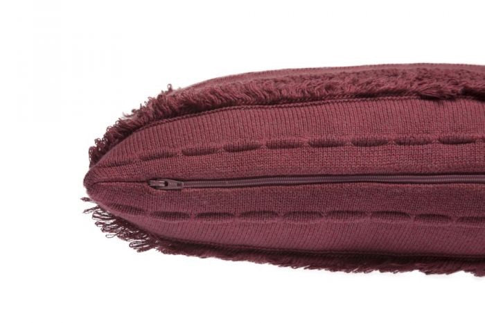 Air Savannah Red Knitted Cushion