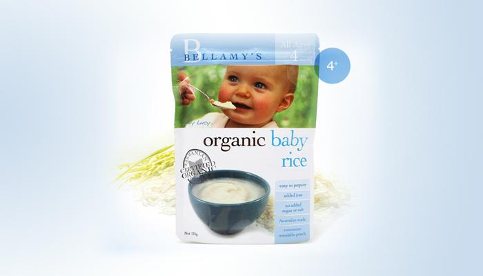 Bellamy's Organic Baby rice 125g