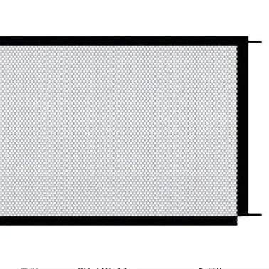 Black Foldable Protection Pet Safety Gate Rieworkes