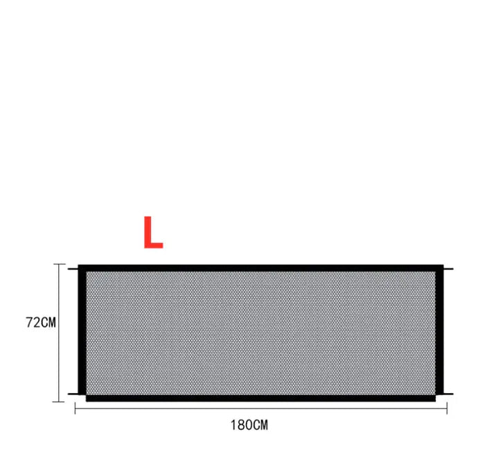 Black Foldable Protection Pet Safety Gate Rieworkes