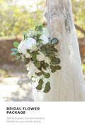 Wedding Flower Packages in White & Sage - Image 19