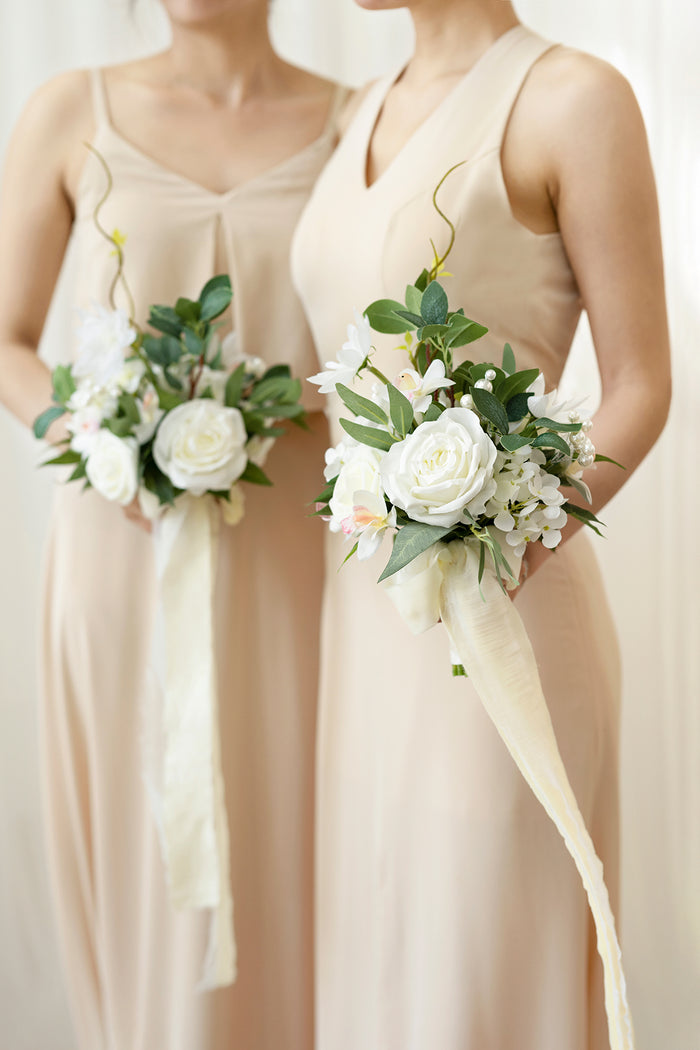 Wedding Flower Packages in White & Sage - Image 4
