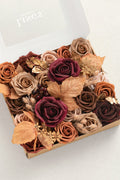 Brown & Beige Designer Flower Boxes | Clearance