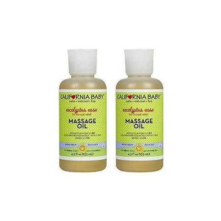 California Baby Massage Oil Eucalyptus Ease - 133mL