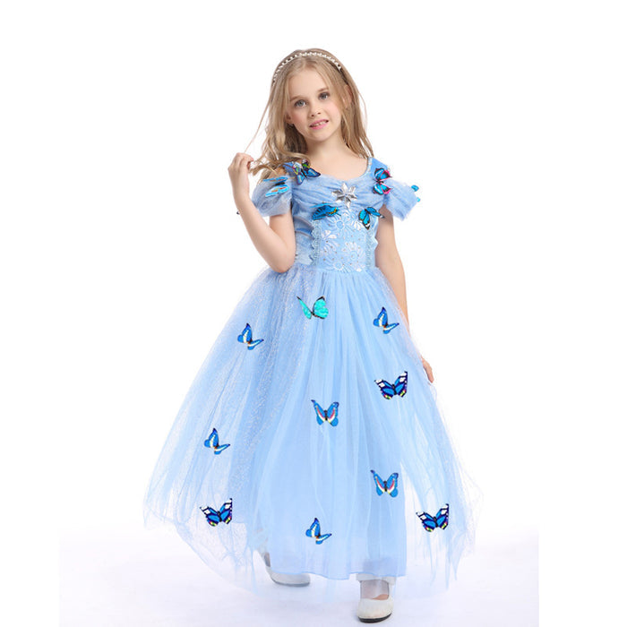 Children's Cinderella Princess Dress for Halloween Mimarta