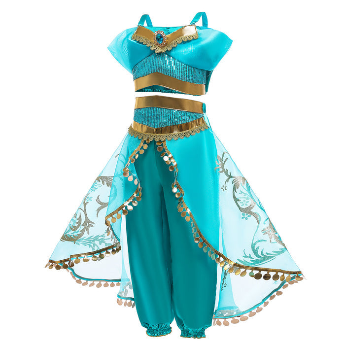 Children's Jasmine Princess Dress for Halloween Mimarta
