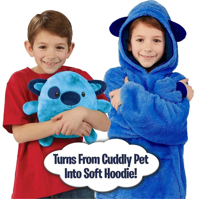 Children's Wearable Blanket Hoodie Rieworkes