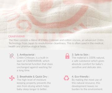 Chitin Muslin Swaddle