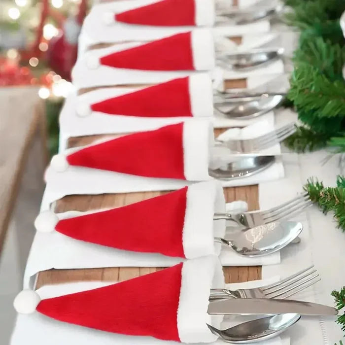 Christmas Decorations Tableware Holder Bag Rieworkes