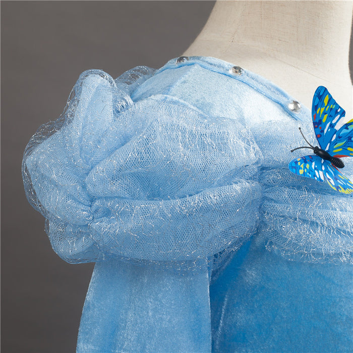 Cinderella Halloween Dress for Girls - Princess Costume Mimarta