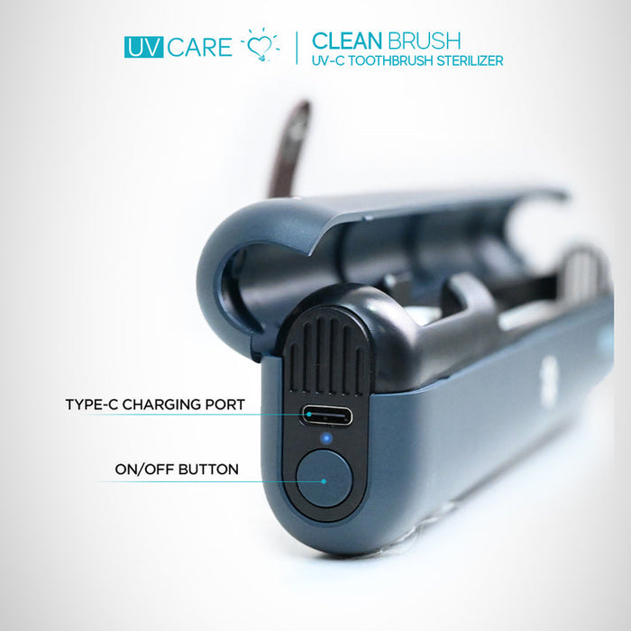 Clean Brush Personal UV-C Toothbrush Sterilizer