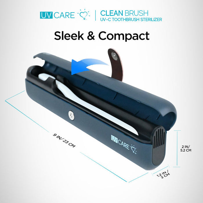 Clean Brush Personal UV-C Toothbrush Sterilizer