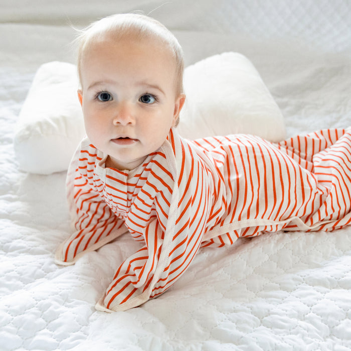 Cream & Red Stripes Zipadee-Zip Swaddle Transition (Sale) - Blooming Baby