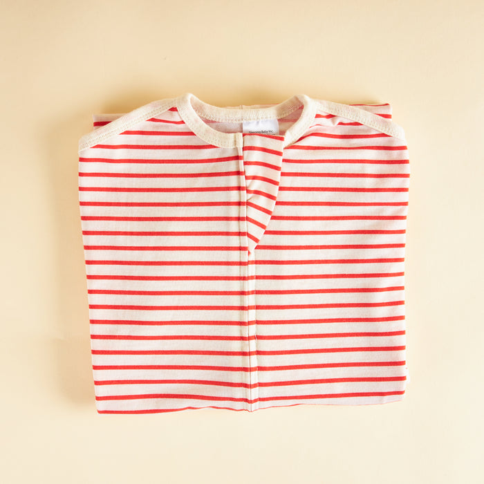 Cream & Red Stripes Zipadee-Zip Swaddle Transition (Sale) - Blooming Baby