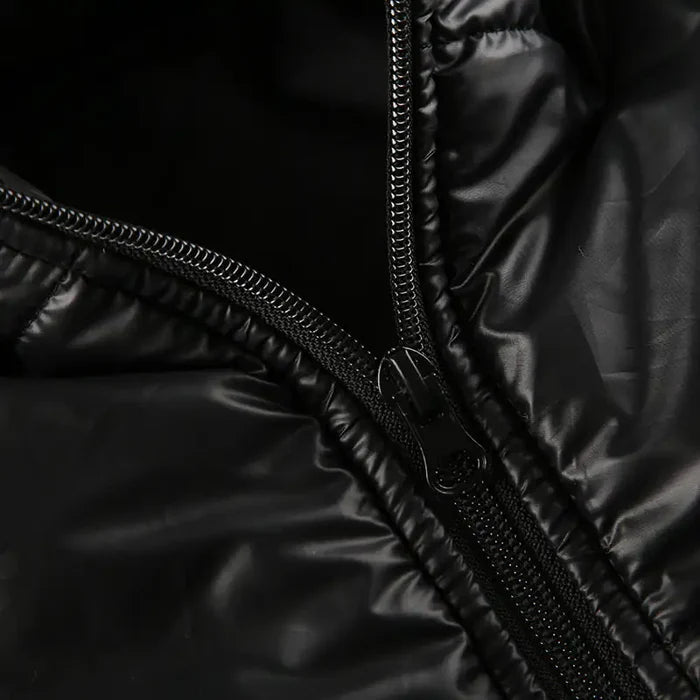 Cutout Cropped Puffer Jacket Rieworkes