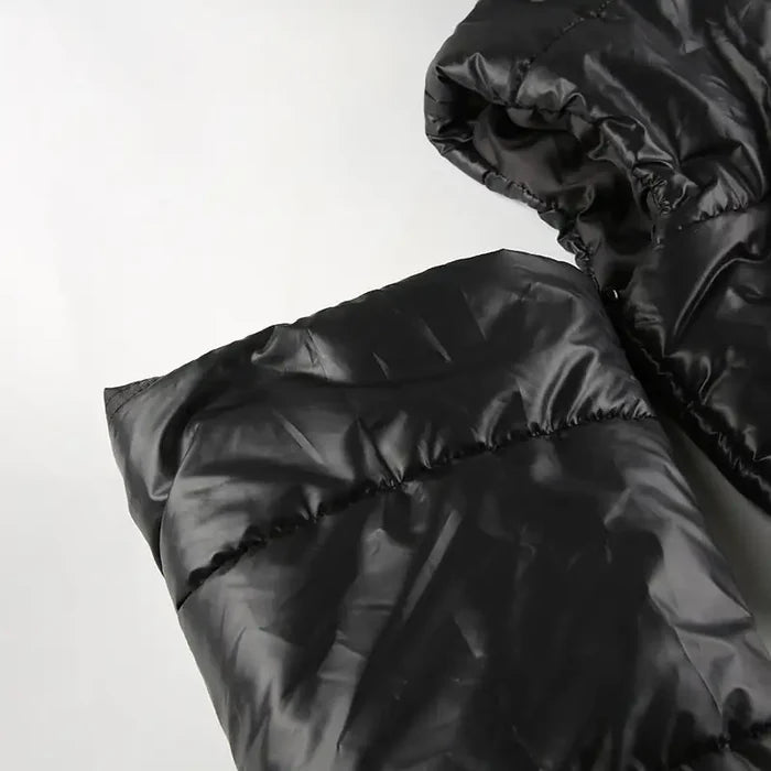 Cutout Cropped Puffer Jacket Rieworkes