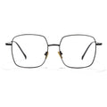 Cyxus Women Blue Light Bloking Glasses Anti Blue Light Glasses Square Rertro Metal Frame Glasses Black Mimarta