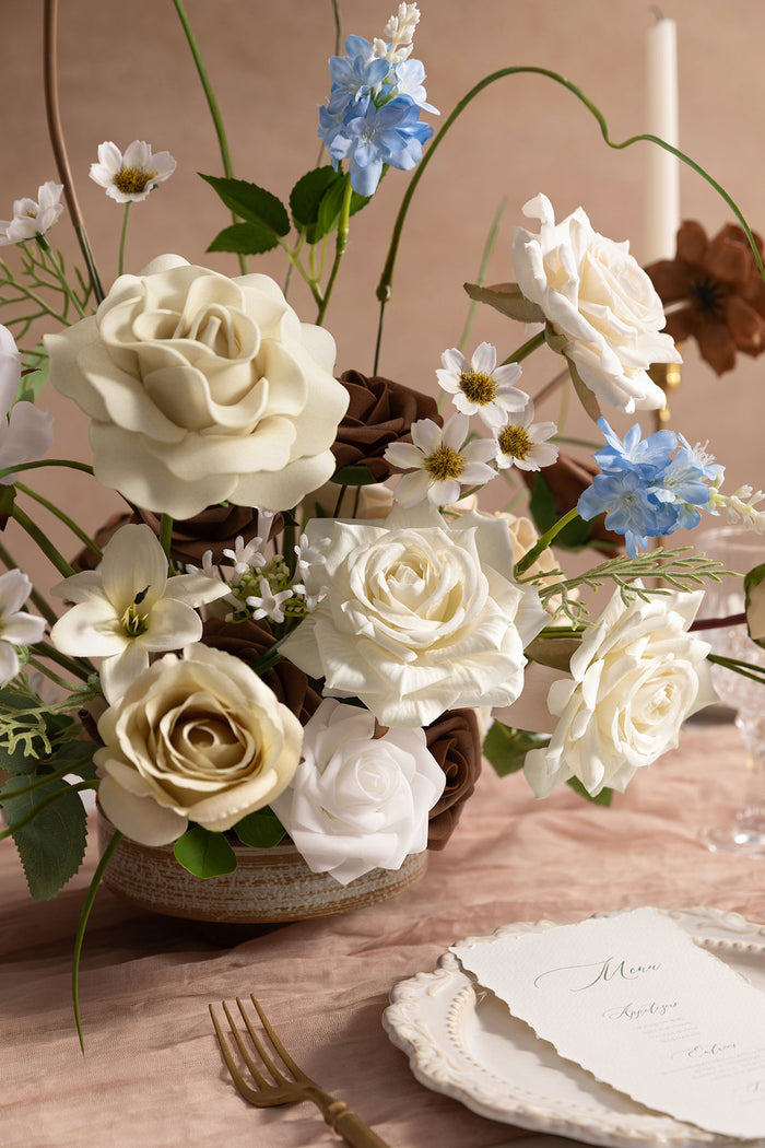 DIY Designer Flower Box in Elegant Provence Brown - Image 3