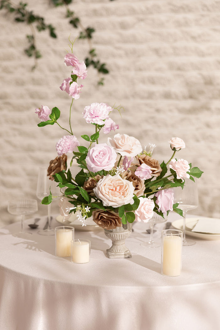 DIY Designer Flower Box in Powder Pink & Sand Beige - Image 2