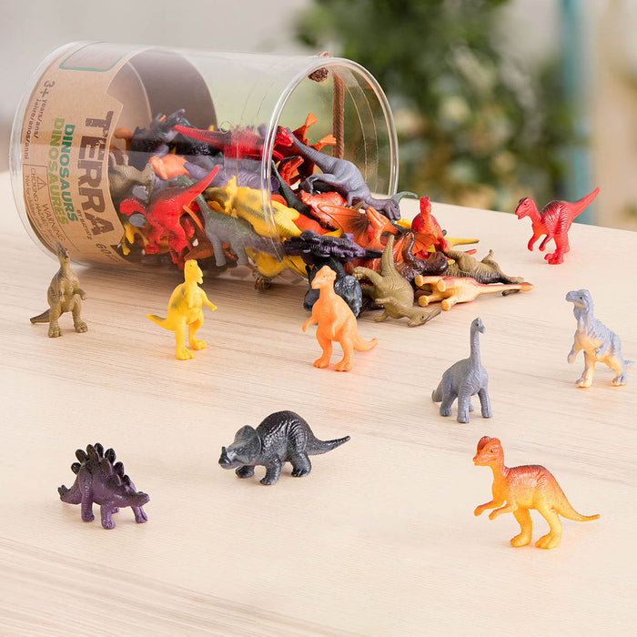 Dinosaurs In Tube